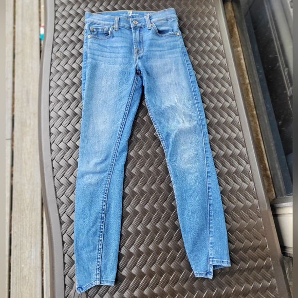 7 For All Mankind Denim - 7 For All Mankind Ankle Gwenevere Jeans